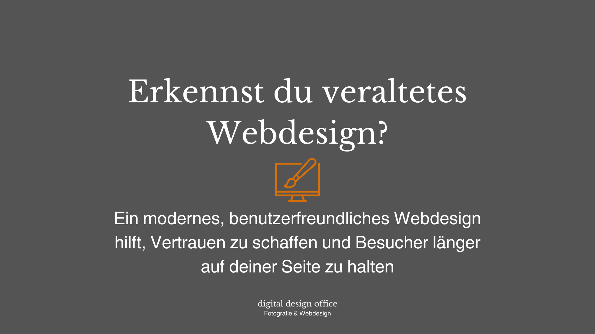benutzerfreundliches Webdesign - digital design office